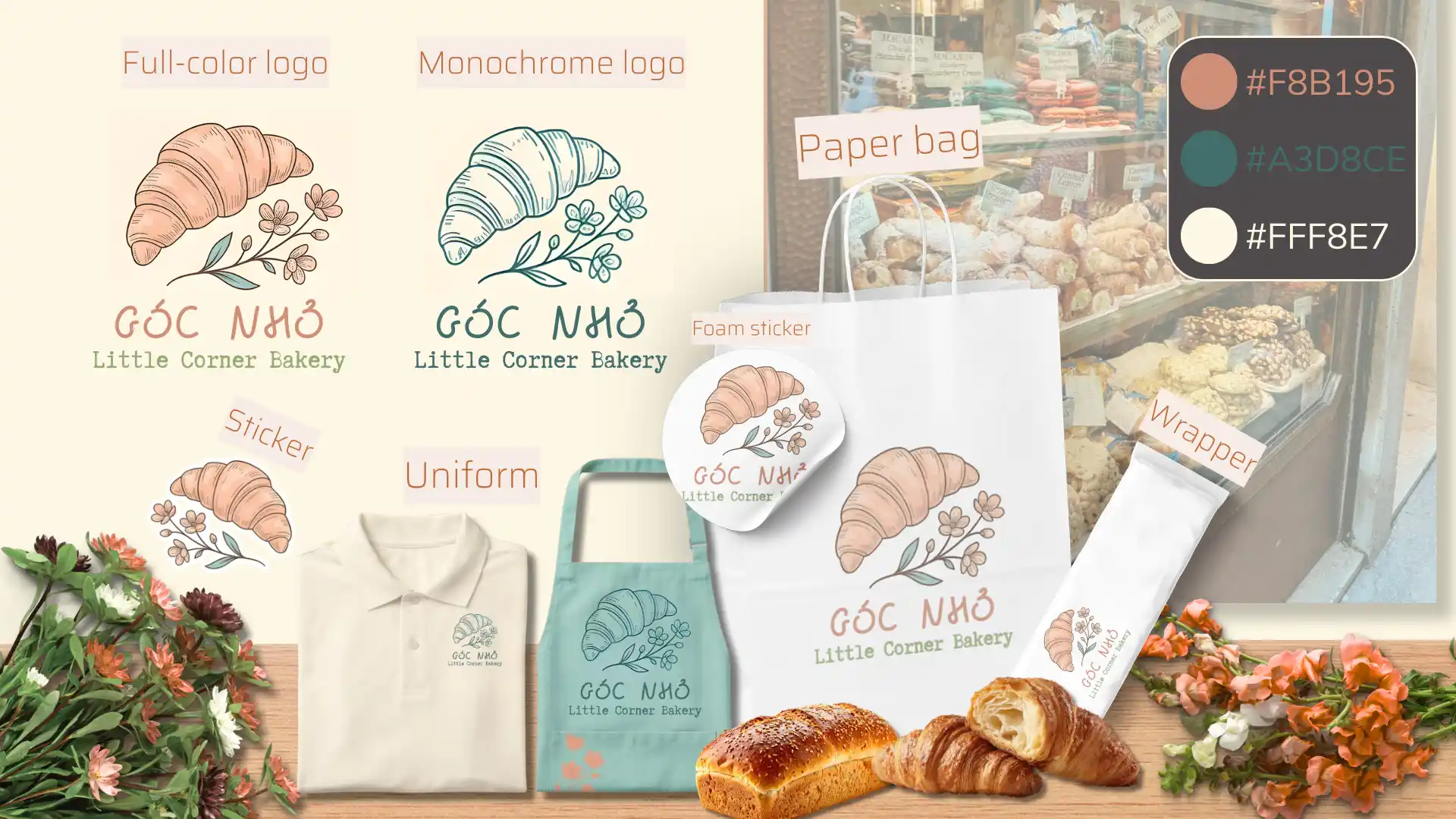 Little Corner Bakery Branding